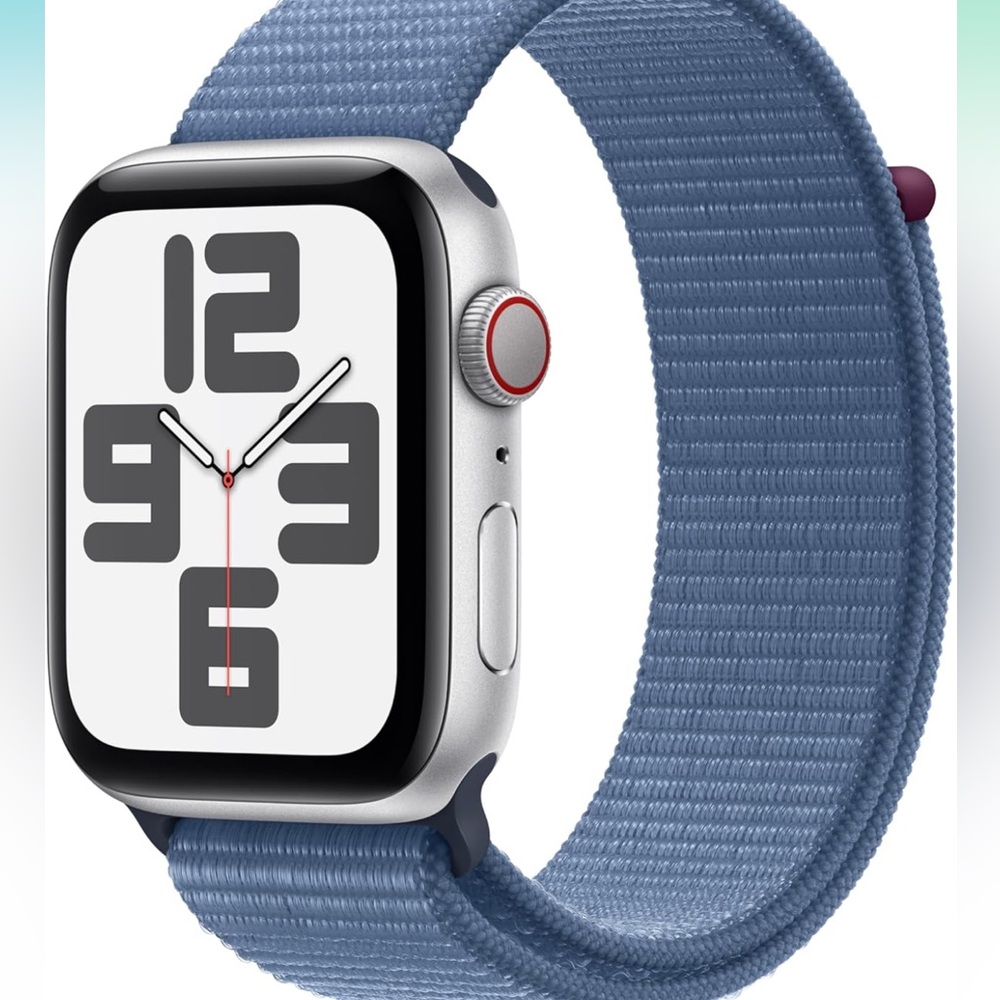 Apple Watch SE 2 GPS + Cellular (2023) 44mm Silver Aluminum Case